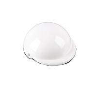 IZHAOGJING Dog Helmet, Dog Crash Helmet 2Pcs Adjustable Safety Pet Cap ABS Dog Helmets Fashion Funny Pet Protect Ridding Cap for Pet Bike Outdoor Sun Protection Supplies(White,M-11CM)