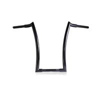 IZHAOGJING Handlebars, Motorcycle Handlebars Motorcycle 14" 16 ''18" Handlebars 25mm Steering Wheel(Black 18inch)