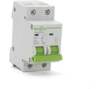 IZHAOGJING Miniature Circuit Breaker Type B MCB AC 2 Pole 1A 6A 10A 16A 25A 32A 40A 63A 36mm Mini Circuit Breaker 4.5KA 50/60HZ 110V/230V/400V