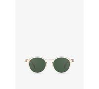 Izipizi Izipizi #D Sandstorm Round-Frame Acetate Sunglasses