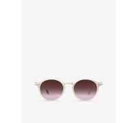 Izipizi Izipizi #D Vintage Round-Frame Acetate Sunglasses
