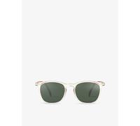 Izipizi Izipizi #E Sandstorm Square-Frame Acetate Sunglasses