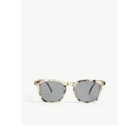 Sunglasses #E Beige one size