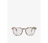 Izipizi Izipizi #E Square-Framed Light Tortoise Reading Glasses Light Tortoise +3
