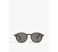 Izipizi Mens Izipizi #D Round-Frame Sunglasses