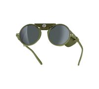Izipizi - Mountaineering sunglasses - Glacier #G Kaki Green Cat. 3 in Leather - Khaki Khaki one size
