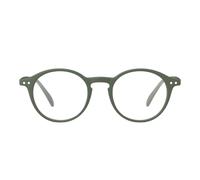 Izipizi Grey Letmesee #d Kaki Round-frame Reading Glasses +2.00