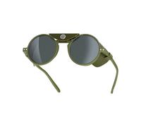 Izipizi - Sunglasses - Glacier #G Kaki Green Cat. 3 in Leather - Khaki Khaki one size
