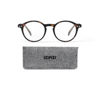 IZIPIZI Unisex Shape D Reading Glasses, Tortoise Soft, 2