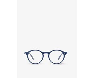 Izipizi Womens Izipizi #D Round-Framed Navy Reading Glasses Navy +1.5