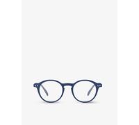 Izipizi Womens Izipizi #D Round-Framed Navy Reading Glasses Navy +3