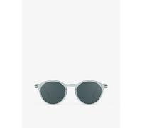Izipizi Womens Izipizi #D Square-Framed Frozen Blue Sunglasses Frozen Blue