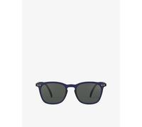 Izipizi Womens Izipizi #E Square-Frame Acetate Sunglasses Midnight Blue