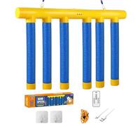 IZIVE Reflex Challenge Game, Reflex Stick Game, Reflex Game Falling Sticks, Reaction Training with 3 Adjustable Speed, Upgrade Remote Control (Blue-Remote Control)