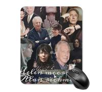 IZIWDORW Alan rickman Lightweight Convenient Smooth Performance Modern Surface Use Efficient Mouse Pad Desktop Minimalist