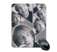 IZIWDORW Alan rickman Stylish Surface Mouse Pad Work Office Support Comfortable Mat Versatile Use Digital