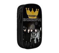 IZIWDORW Bigbang Pencil Case for Office & School - Oxford Cloth Zipper Bag with 5 Pen Slots & 3 Mesh Pockets (Custom Logo)