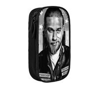 IZIWDORW Charlie Hunnam Pencil Case for Emergency Kits - Durable Zipper Bag for First Aid, Pens, Flashlights (Portable)