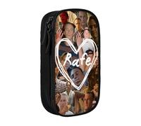 IZIWDORW Drew Starkey Pencil Case for Airplane Travel - TSA-Friendly Design with Clear Oxford Fabric & Zipper Closure
