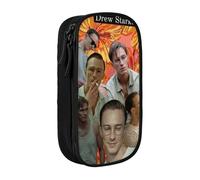 IZIWDORW Drew Starkey Pencil Case with Built-in Sharpener - All-in-One Storage for Pencils, Erasers, Rulers (School Use)
