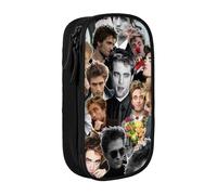 IZIWDORW Edward Cullen Pencil Case Eco-Friendly Travel Bag - Waterproof Oxford Cloth for Artists, Students, Makeup Lovers