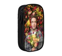 IZIWDORW Edward Cullen Pencil Case Expandable Storage Bag - Adjustable Capacity for Art Supplies, Tech Gear, Toiletries
