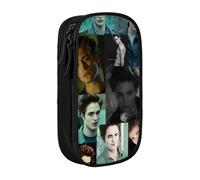 IZIWDORW Edward Cullen Pencil Case for Baking Tools - Heat-Resistant Lining for Measuring Spoons, Pens, Recipe Cards