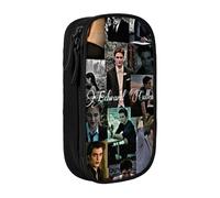 IZIWDORW Edward Cullen Pencil Case for Board Games - Compact Storage for Dice, Pens, Scorecards (Travel-Friendly)