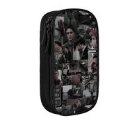 IZIWDORW Edward Cullen Pencil Case for Crafting Supplies - Multi-Pocket Zipper Organizer for Beads, Threads, Small Tools