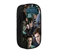 IZIWDORW Edward Cullen Pencil Case for DIY Projects - Sturdy Zipper & Multiple Pockets for Tools, Glue Sticks, Markers