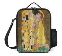 IZIWDORW Gustav klimts The kiss Lunch Boxes Transparent Front Panel, Quick-View Design Without Opening, Time-Saving for Busy Professionals