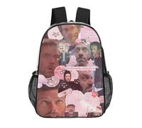 IZIWDORW Hugh laurie Backpack Guarded Transparent Swim Bag Clear PVC Waterproof School Rucksack