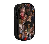 IZIWDORW Hugh Laurie Pencil Case for Emergency Kits - Durable Zipper Bag for First Aid, Pens, Flashlights (Portable)
