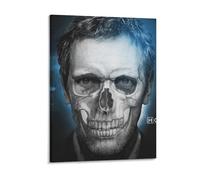 IZIWDORW Hugh laurie Wooden Framed Canvas Print for Decorative Wall Ambience Bedroom Kitchen Interior Look