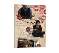 IZIWDORW Jackson avery Artistic Wall Canvas Print in Frame for Home Office Bedroom Lounge Interior Statement