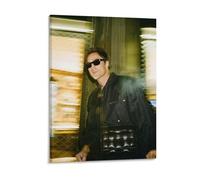 IZIWDORW Jacob elordi Frameless Look Canvas Art with Hidden Edges Wooden Mounting Decor for Elegant Room Enhancement