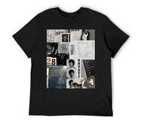 IZIWDORW Louis Tomlinson Fitness Moisture Wicking Technical Short Sleeve Performance Workout Shirt Black
