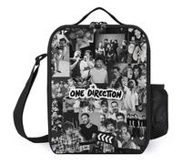 IZIWDORW Louis Tomlinson Lunch Boxes for Work with Ice Pack Pocket, Thermal Insulated Meal Prep Bag for Adults, Office School Essential
