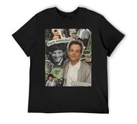 IZIWDORW Louis Tomlinson Moisture Control T-Shirt Technical Cotton Blend Short Sleeve for Active Lifestyle Black