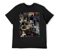 IZIWDORW Louis Tomlinson Muscle Gym Shirt Stretch Cotton Short Sleeve Athletic Workout Wear Black