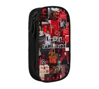 IZIWDORW Louis Tomlinson Pencil Case Vibrant Color Options - Smooth Zipper & Lightweight Fabric for Kids, Teens, Adults
