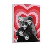 IZIWDORW Louis tomlinson Wall Mounted Framed Canvas Artwork for Living Area Kitchen Dining Interior Space Styling