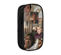 IZIWDORW Marcus Martinus Pencil Case Extra Pen Slots Design - 8 Holders for Markers, Pencils, Brushes (Office & School Use)