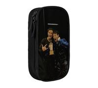 IZIWDORW Marcus Martinus Pencil Case for Airplane Travel - TSA-Friendly Design with Clear Oxford Fabric & Zipper Closure
