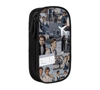 IZIWDORW Marcus Martinus Pencil Case for Gym & Travel - Zipper Closure, Fits Earbuds, Hair Ties, Protein Bar Wrappers
