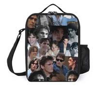 IZIWDORW Matt Actor Dillon Lunch Boxes All-Season Thermal Tote, Winter Warm & Summer Cool Technology with Moisture-Proof Layer