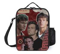 IZIWDORW Matt Actor Dillon Lunch Boxes with Built-in Cutting Board, Innovative All-in-One Design for Outdoor Enthusiasts