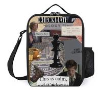 IZIWDORW Matthew Gray gubler Lunch Boxes Antibacterial Lining, Silver Ion Technology to Prevent Mold & Odor Build-Up