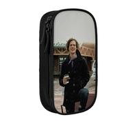 IZIWDORW Matthew Gray gubler Pencil Case for Artists on The Go - Water-Resistant Oxford Cloth with Brush Loops & Pen Slots