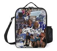 IZIWDORW Nathan Scott Lunch Boxes for Work with Ice Pack Pocket, Thermal Insulated Meal Prep Bag for Adults, Office School Essential